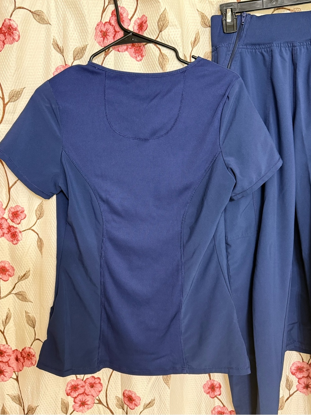 Cherokee Infinity Women's Navy Blue Small Scrub Sets (2) - Picture 2 of 9